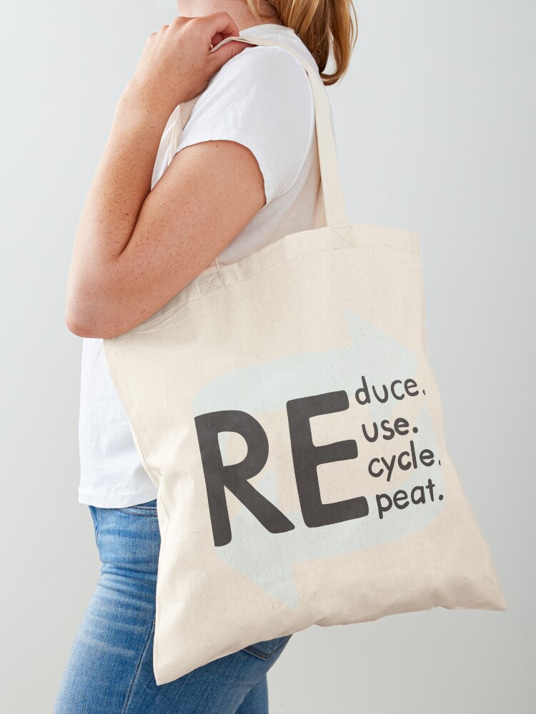 Sustainable Living Eco Friendly Shopping - เป็นมิตรกับสิ่งแวดล้อม - ลดใช้, นำกลับมาใช้ใหม่, รีไซเคิล, ทำซ้ำ