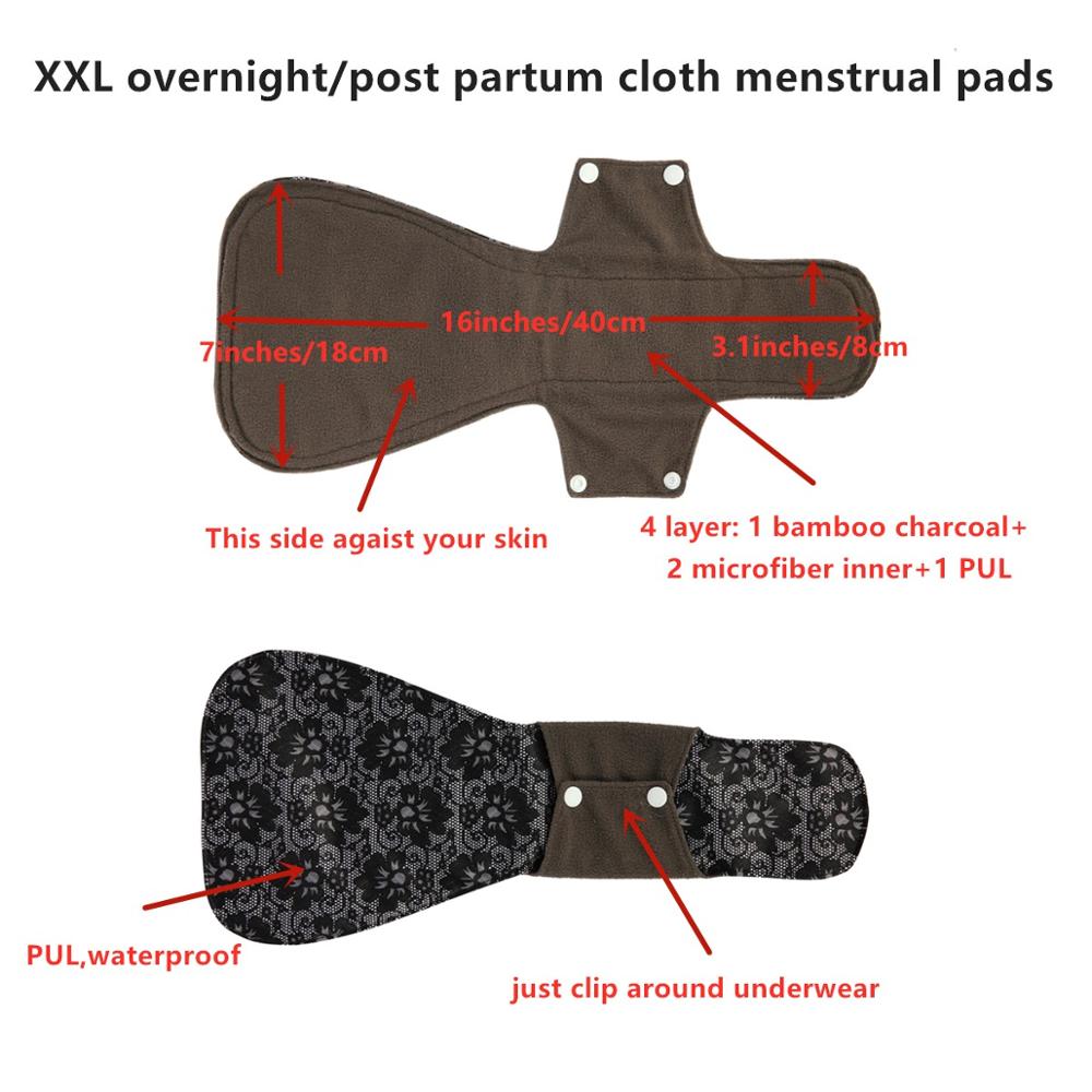 ผ้าอนามัยแบบผ้า [Sigzagor]1 ขน - Cloth Pad Reusable บทวิจารณ์และราคา