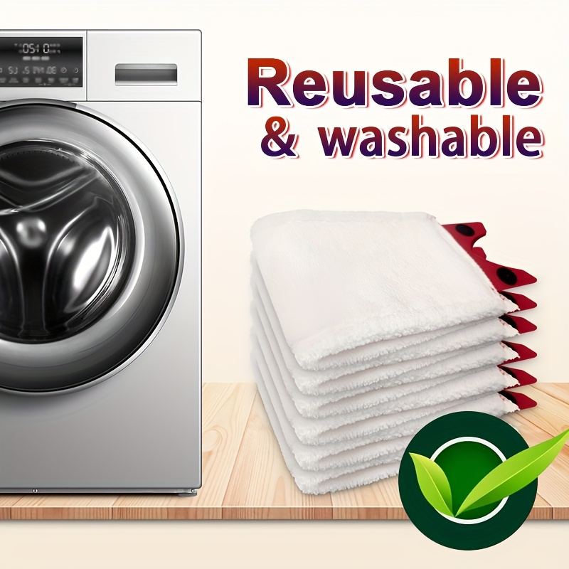 ผ้าถูพื้นแบบแบน เครื่องอบแห้งเ - Cloth Pad Reusable บทวิจารณ์และราคา