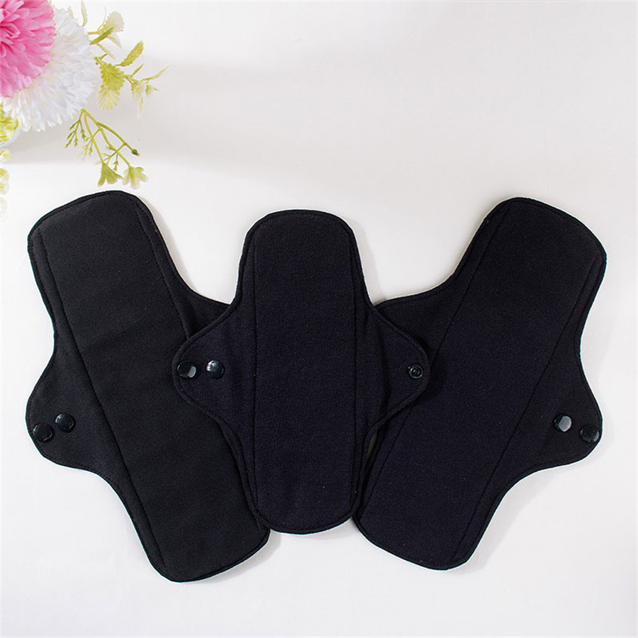 ชุด 5 ชิ้น แผ่นอนามัยผ้าฝ้ายสี - Cloth Pad Reusable บทวิจารณ์และราคา