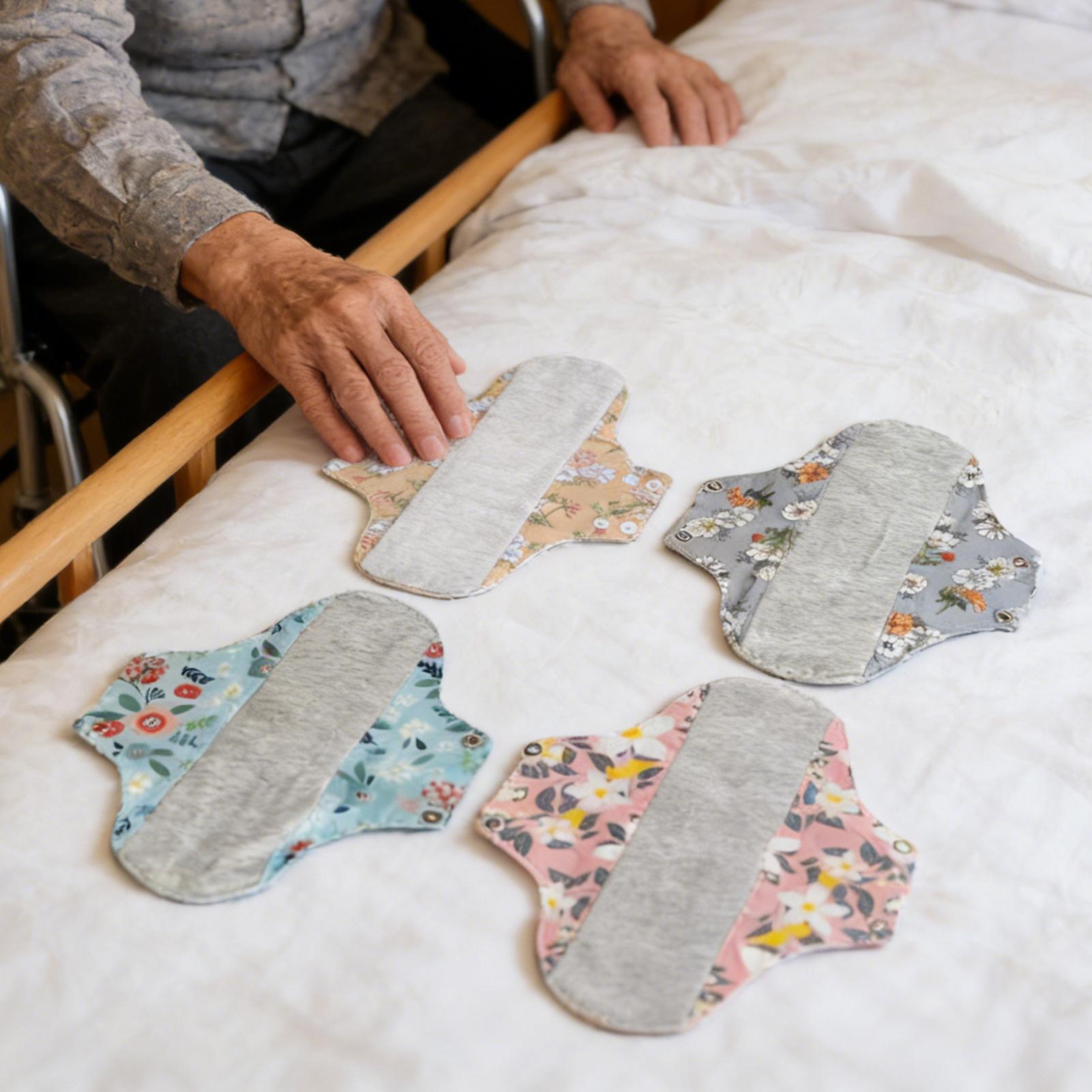 ผ้าอนามัยแบบใช้ซ้ำได้ 4 ชิ้น ป - Cloth Pad Reusable บทวิจารณ์และราคา