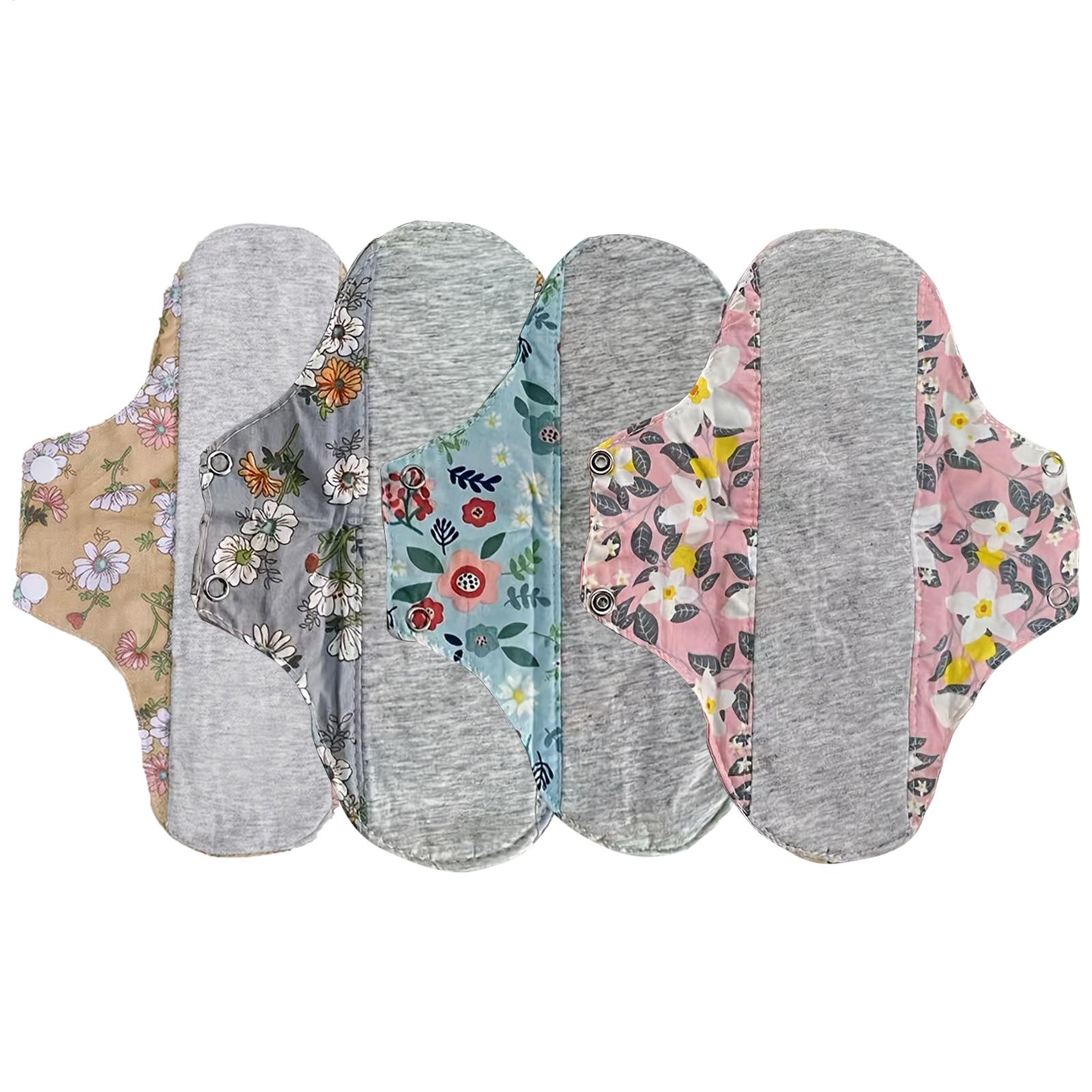 ผ้าอนามัยแบบใช้ซ้ำได้ 4 ชิ้น ป - Cloth Pad Reusable บทวิจารณ์และราคา