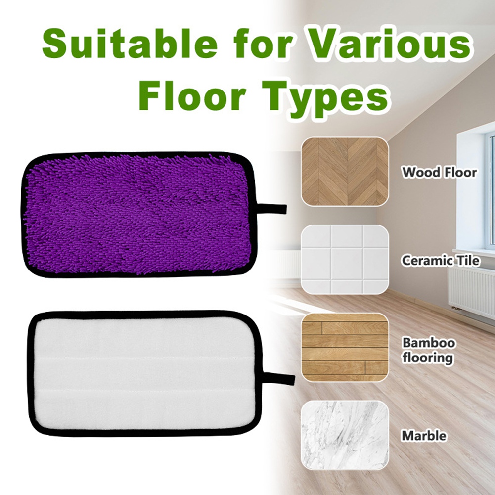 SYW-4PCS แผ่นม็อบไมโครไฟเบอร์แ - Cloth Pad Reusable บทวิจารณ์และราคา